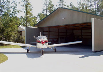 General Aviation Aircraft Hangar Doors from FoldTite Systems